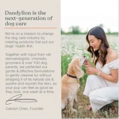 Dandylion Clean Paws Dog Foaming Cleanser, 5-oz Bottle 15 Dandylion Clean Paws Dog Foaming Cleanser, 5-oz Bottle -Pet Wellness 937774 PT7. AC SS1800 V1692979839