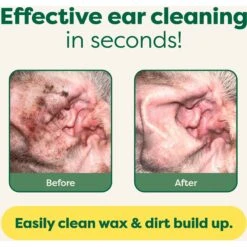 Earth Rated Hypoallergenic & Plant Based Oatmeal Scent Dog Ear Wipes, 60 Count -Pet Wellness 938430 PT2. AC SS1800 V1702667004