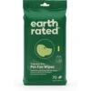 Earth Rated Hypoallergenic Plant Based Fragrance Free Dog Eye Wipes, 60 Count