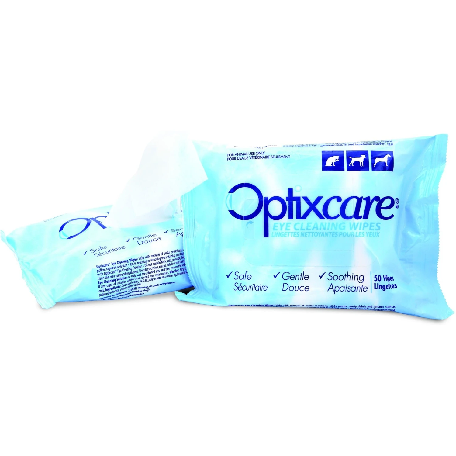 Optixcare Dog & Cat Eye Lube Plus Lubricating Gel & Optixcare Dog & Cat Eye Cleaning Wipes 9 Optixcare Dog & Cat Eye Lube Plus Lubricating Gel & Optixcare Dog & Cat Eye Cleaning Wipes - Image 9