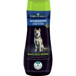 FURminator Deshedding Dog Shampoo & FURminator DeShedding Ultra Premium Dog Conditioner -Pet Wellness 941638 PT5. AC SS1800 V1692796388
