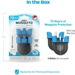 Thermacell E55 Rechargable Mosquito Repeller & Thermacell Rechargeable Mosquito Repellent Refills, 36 Hours 11 Thermacell E55 Rechargable Mosquito Repeller & Thermacell Rechargeable Mosquito Repellent Refills, 36 Hours -Pet Wellness 947406 PT5. AC SS1800 V1693921538