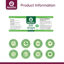 NaturPet Ear Drops Natural Remedy For Ear Infections For Dogs & Cats & Dr. Gold's Ear Therapy For Dogs & Cats -Pet Wellness 947630 PT3. AC SS1800 V1693601874
