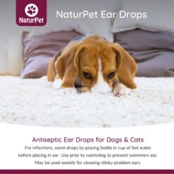 NaturPet Ear Drops Natural Remedy For Ear Infections For Dogs & Cats & Dr. Gold's Ear Therapy For Dogs & Cats -Pet Wellness 947630 PT4. AC SS1800 V1693600694
