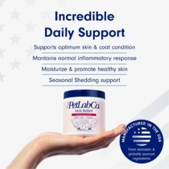 PetLab Co. Itch Relief Pork Flavor Dog Supplement, 30 Count & PetLab Co. Probiotic Pork Flavored Soft Chews Digestive Supplement For Dogs, 30 Count -Pet Wellness 947814 PT3. AC SS1800 V1693344549