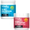 Vibeful 10-in-1 Multivitamin Bites Peanut Butter Flavored Soft Chews Multivitamin For Dogs & Vibeful Mobility & Joint Health Beef Flavored Soft Chews Joint Supplement For Dogs
