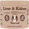 Natural Dog Company Liver & Kidney Supplement Chews For Dogs, 90 Count