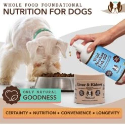 Natural Dog Company Liver & Kidney Supplement Chews For Dogs, 90 Count -Pet Wellness 954174 PT5. AC SS1800 V1695055627