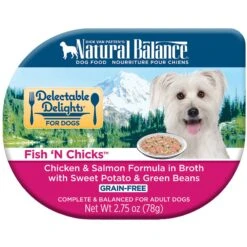 Natural Balance Delectable Delights Fish 'N Chicks Grain-Free Wet Dog Food
