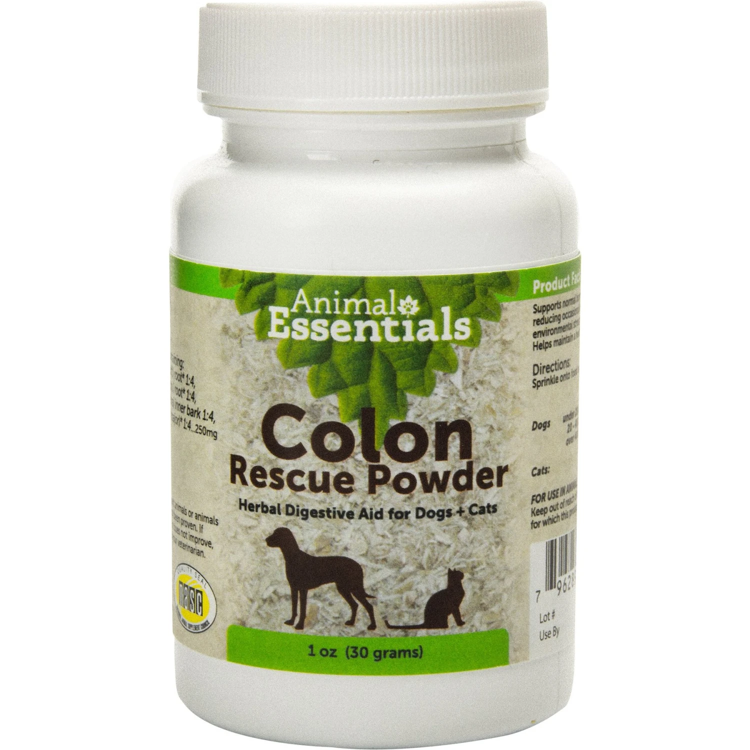 Animal Essentials Colon Rescue Powder Herbal Digestive Aid Dog & Cat Supplement 1 Animal Essentials Colon Rescue Powder Herbal Digestive Aid Dog & Cat Supplement