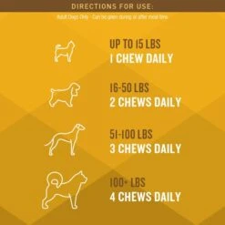 VetIQ Hickory Smoke Flavored Soft Chews Flea & Tick Support For Dogs, 9.5-oz, 60 Count -Pet Wellness 970702 PT5. AC SS1800 V1702509409