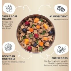 Health Extension Salmon Recipe Non-GMO Air-Dried Dog Food, 2-lb Bag -Pet Wellness 972262 PT4. AC SS1800 V1698169665