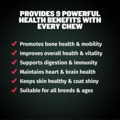 Bully Max Vitality Chews For Immunity & Health 9-in-1 Supplement For Dogs, 10.6-oz Pouch -Pet Wellness 977006 PT3. AC SS1800 V1702678214