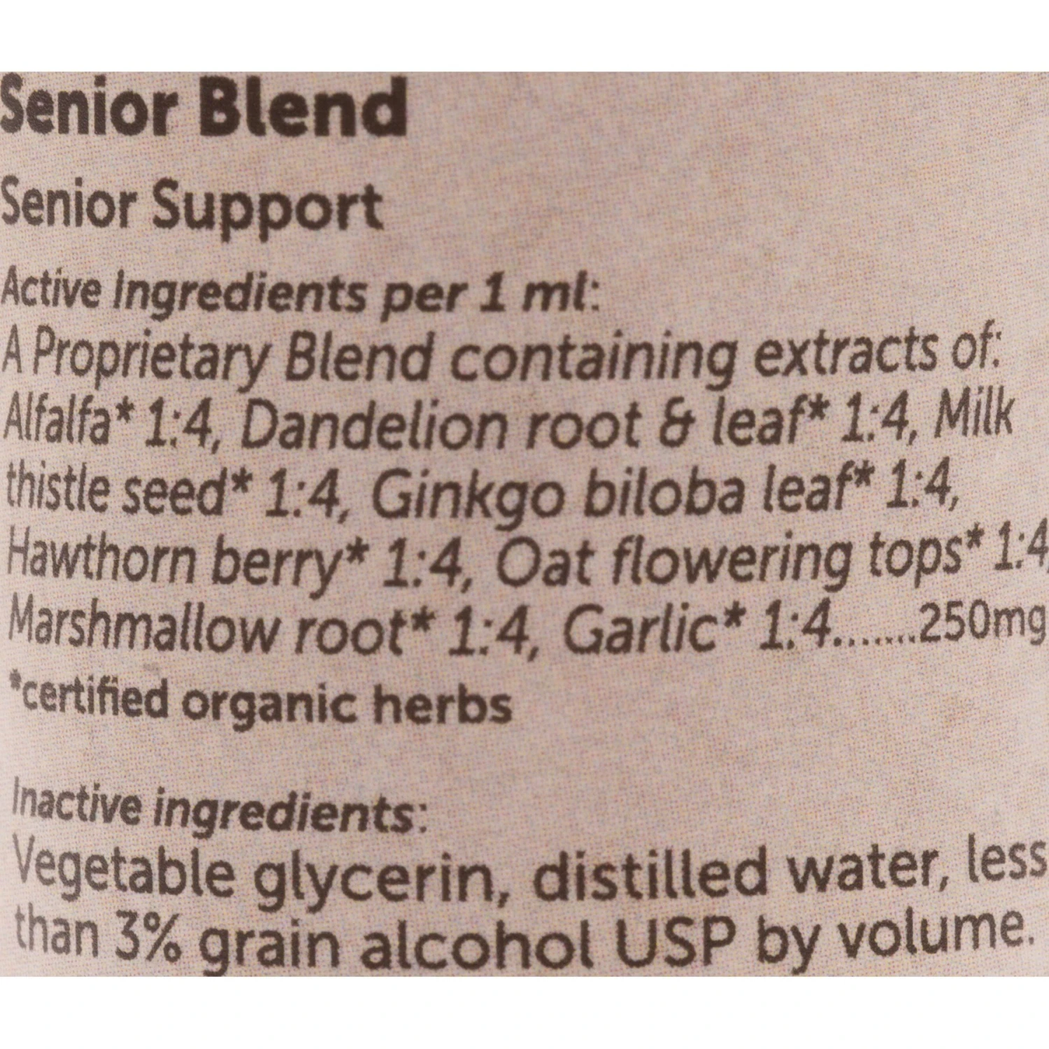 Animal Essentials Senior Support Herbal Formula Dog & Cat Supplement 3 Animal Essentials Senior Support Herbal Formula Dog & Cat Supplement - Image 3