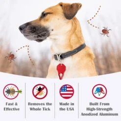 The Tick Patrol Aluminum Tick Remover Tool -Pet Wellness 983150 PT2. AC SS1800 V1699634777