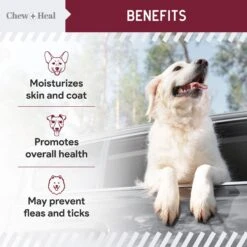 Chew + Heal Flea & Tick Support Soft Chew Supplement For Dogs, 180 Count -Pet Wellness 983174 PT6. AC SS1800 V1699634833