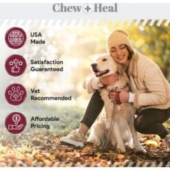 Chew + Heal Flea & Tick Support Soft Chew Supplement For Dogs, 180 Count -Pet Wellness 983174 PT7. AC SS1800 V1699634832