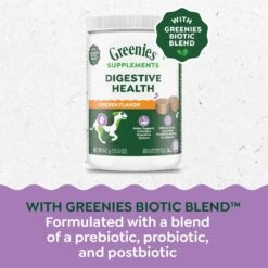Greenies Supplements Digestive Health Adult Chicken Flavor Dog Treat -Pet Wellness 984094 PT3. AC SS1800 V1699634418