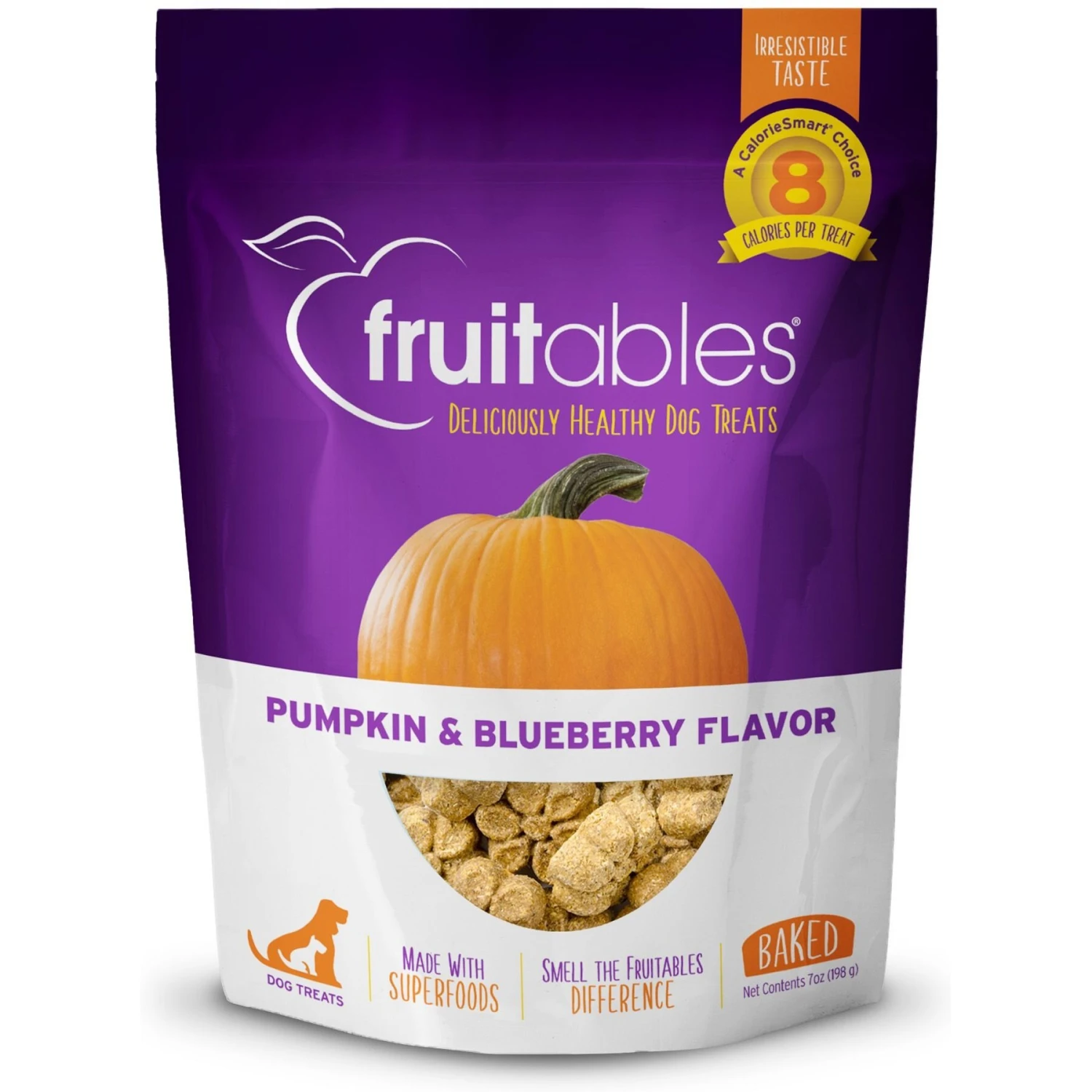 Fruitables Pumpkin & Blueberry Flavor Dog Treats + 2 Items 2 Fruitables Pumpkin & Blueberry Flavor Dog Treats + 2 Items - Image 2