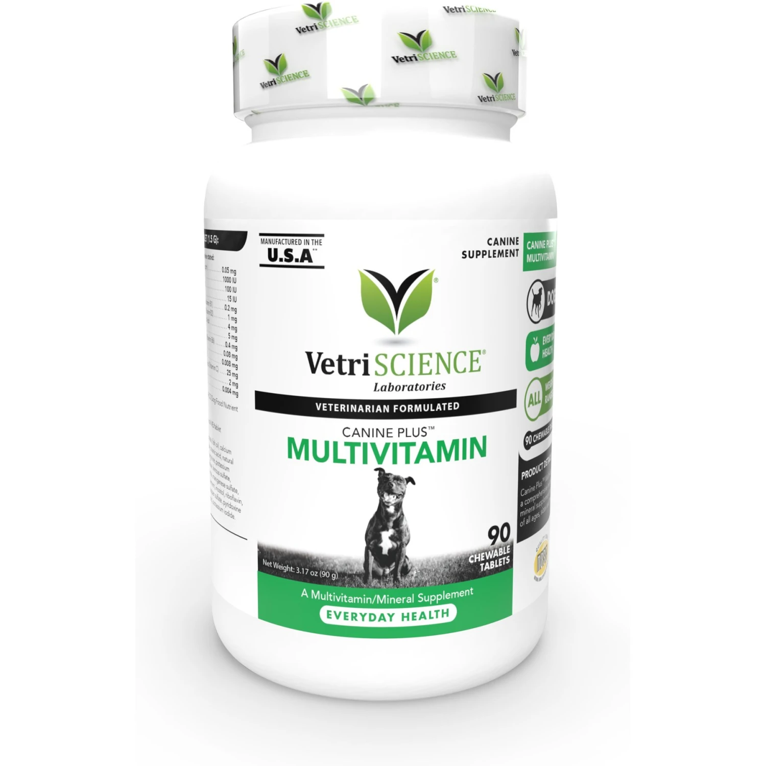 VetriScience Canine Plus Duck Flavored Chewable Tablets Multivitamin For Dogs 1 VetriScience Canine Plus Duck Flavored Chewable Tablets Multivitamin For Dogs