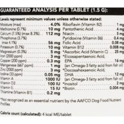 VetriScience Canine Plus Duck Flavored Chewable Tablets Multivitamin For Dogs 8 VetriScience Canine Plus Duck Flavored Chewable Tablets Multivitamin For Dogs -Pet Wellness 98762 PT3. AC SS1800 V1492210845