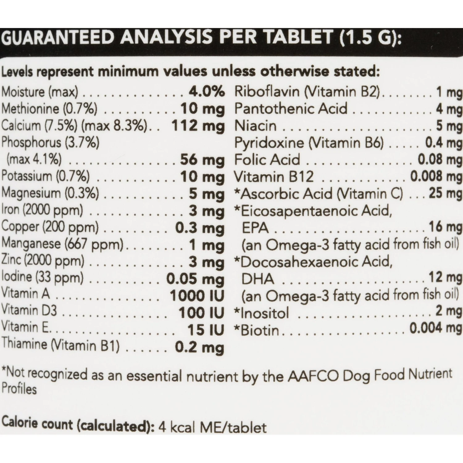VetriScience Canine Plus Duck Flavored Chewable Tablets Multivitamin For Dogs 4 VetriScience Canine Plus Duck Flavored Chewable Tablets Multivitamin For Dogs - Image 4