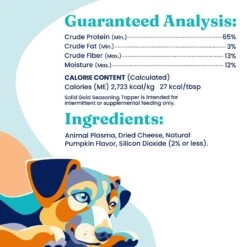 Solid Gold Nutrientboost Gut Health Pumpkin Flavor Dog Food Topper, 4-oz Jar 10 Solid Gold Nutrientboost Gut Health Pumpkin Flavor Dog Food Topper, 4-oz Jar -Pet Wellness 989598 PT3. AC SS1800 V1700681137