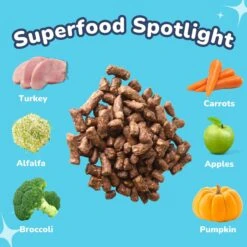 Healthybud Turkey Meal Bites Freeze-Dried Dog Food, 14-oz Bag -Pet Wellness 992662 PT2. AC SS1800 V1702938420